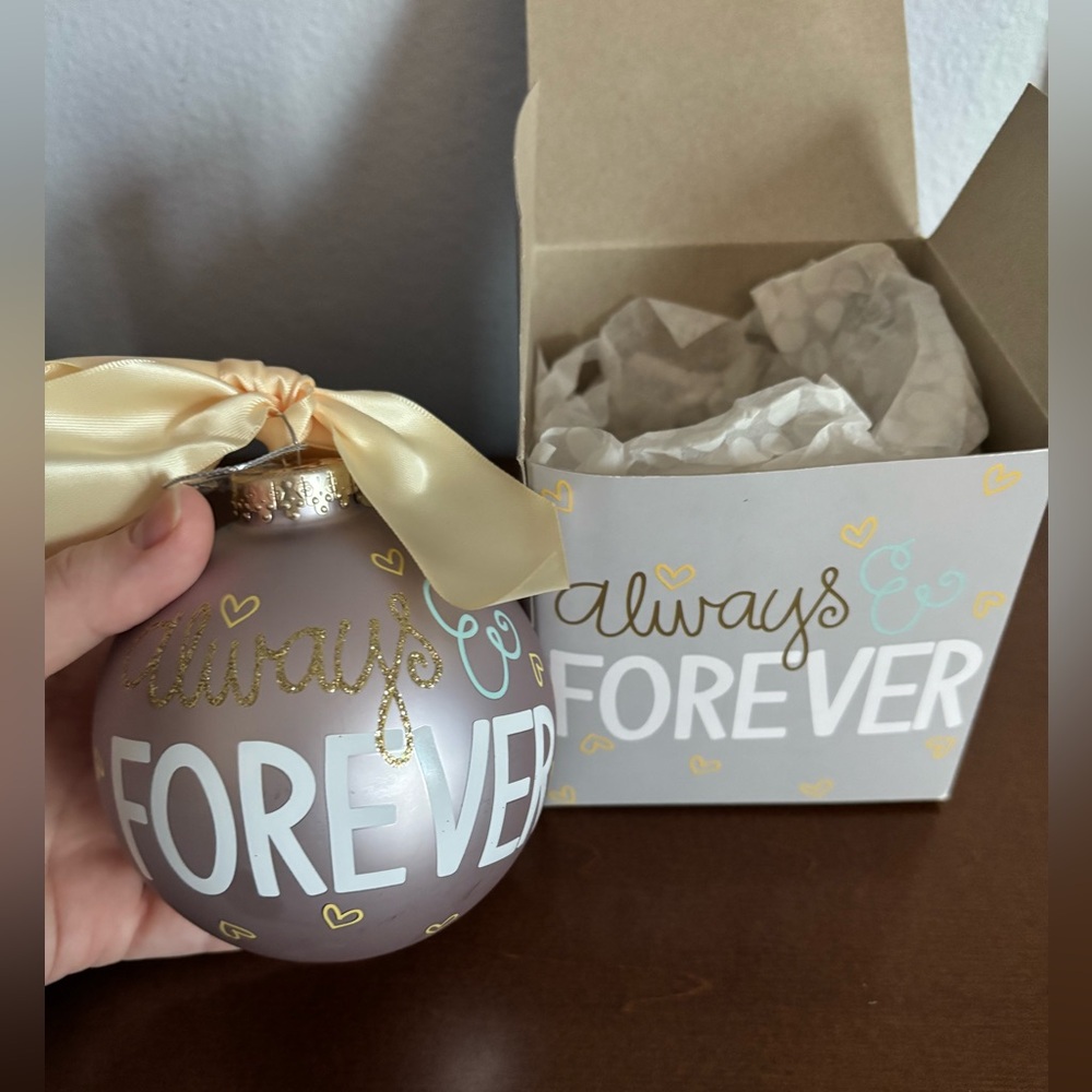 Cotton Colors Always & Forever Ornament